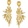 imageSWEETV Rhinestone Dangle Earrings for Women Crystal Statement Drop EarringsChandelier Wedding Bridal Earrings for Brides Prom Formal PartyChampagne