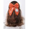 imageSWEETV Halloween Hair Bows ampamp Clips  Spooky Ghost Spider Witch ampamp Bat Hair Accessories  Large Barrettes for Women ampamp Girls  Halloween Outfits ampamp Party FavorsOrangeB
