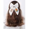 imageSWEETV Halloween Hair Bows ampamp Clips  Spooky Ghost Spider Witch ampamp Bat Hair Accessories  Large Barrettes for Women ampamp Girls  Halloween Outfits ampamp Party FavorsWhiteA