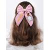 imageSWEETV Halloween Hair Bows ampamp Clips  Spooky Ghost Spider Witch ampamp Bat Hair Accessories  Large Barrettes for Women ampamp Girls  Halloween Outfits ampamp Party FavorsPinkB