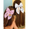 imageSWEETV Halloween Hair Bows ampamp Clips  Spooky Ghost Spider Witch ampamp Bat Hair Accessories  Large Barrettes for Women ampamp Girls  Halloween Outfits ampamp Party FavorsWhiteB