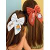 imageSWEETV Halloween Hair Bows ampamp Clips  Spooky Ghost Spider Witch ampamp Bat Hair Accessories  Large Barrettes for Women ampamp Girls  Halloween Outfits ampamp Party FavorsWhiteA