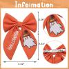 imageSWEETV Halloween Hair Bows ampamp Clips  Spooky Ghost Spider Witch ampamp Bat Hair Accessories  Large Barrettes for Women ampamp Girls  Halloween Outfits ampamp Party FavorsOrangeB