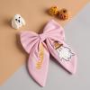 imageSWEETV Halloween Hair Bows ampamp Clips  Spooky Ghost Spider Witch ampamp Bat Hair Accessories  Large Barrettes for Women ampamp Girls  Halloween Outfits ampamp Party FavorsPinkB