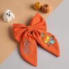 imageSWEETV Halloween Hair Bows ampamp Clips  Spooky Ghost Spider Witch ampamp Bat Hair Accessories  Large Barrettes for Women ampamp Girls  Halloween Outfits ampamp Party FavorsOrangeA