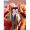 imageSWEETV Halloween Hair Bows ampamp Clips  Spooky Ghost Spider Witch ampamp Bat Hair Accessories  Large Barrettes for Women ampamp Girls  Halloween Outfits ampamp Party FavorsPinkB
