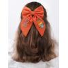 imageSWEETV Halloween Hair Bows ampamp Clips  Spooky Ghost Spider Witch ampamp Bat Hair Accessories  Large Barrettes for Women ampamp Girls  Halloween Outfits ampamp Party FavorsOrangeA