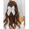 imageSWEETV Halloween Hair Bows ampamp Clips  Spooky Ghost Spider Witch ampamp Bat Hair Accessories  Large Barrettes for Women ampamp Girls  Halloween Outfits ampamp Party FavorsWhite