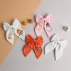 imageSWEETV Halloween Hair Bows ampamp Clips  Spooky Ghost Spider Witch ampamp Bat Hair Accessories  Large Barrettes for Women ampamp Girls  Halloween Outfits ampamp Party FavorsPinkB