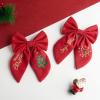 imageChristmas Hair Bows for Girls Women Xmas Hair Bow Clip Red Christmas Tree Hair Accessories Jingle Bell Winter Holiday Hair Barrette for Costume Outfits Party Favors Gifts