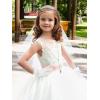 imageSWEETV 6 Pcs First Communion Veil Set for Girls 1st Communion Bow Veil Headpiece Accessories Set White Lace Veil Flower CrownWhite