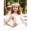 imageSWEETV First Communion Veil 1st Communion Veils For Kids Flower Girl Bow Headband Veil Holy Headpiece Wedding Catholic PartyWhite