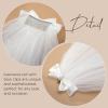 imageSWEETV First Communion Veil 1st Communion Veils For Kids Flower Girl Bow Headband Veil Holy Headpiece Wedding Catholic PartyWhite