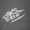 imageSWEETV Handmade Bridal Rhinestone Headpiece for Brides  Silver Hair Accessories with Headbands for Women and GirlsSilver 2