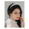 imageSWEETV Bridal Headband Rhinestone Bride Headpieces for Wedding Hair Accessories for Women and Girls SilverSilver 1