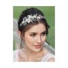 imageSWEETV Handmade Bridal Rhinestone Headpiece for Brides  Silver Hair Accessories with Headbands for Women and GirlsSilver 1