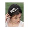 imageSWEETV Handmade Bridal Rhinestone Headpiece for Brides  Silver Hair Accessories with Headbands for Women and GirlsSilver 2