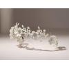 imageSWEETV Bridal Headband Silver Tiara for Bride Headpieces for Wedding Hair Accessories for Brides Prom Photography0Silver