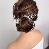 imageSWEETV Flower Beaded Wedding Hair Pins Rhinestone Bridal Hair Accessories decorative for Brides and BridesmaidPack of 3 SilverSilver