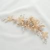 imageSWEETV Bride Wedding Hair Comb Rhinestone Bridal Accessories Pearl Hair Pieces Hair Clips and Side Comb for Women and GirlsGold01