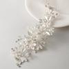 imageSWEETV Wedding Hair Clip Comb Handmade Bridal Hair Accessories for Women Wedding Hair pieceSilver2Silver