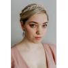 imageSWEETV Wedding Tiaras and Crowns Rhinestone Bridal Crown Princess Tiara Headpieces for Women and Flower Girls Bridgerton Hair Accessories for Birthday Prom QuinceaneraRose Gold