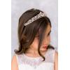 imageSWEETV Wedding Tiaras and Crowns Rhinestone Bridal Crown Princess Tiara Headpieces for Women and Flower Girls Bridgerton Hair Accessories for Birthday Prom QuinceaneraRose Gold