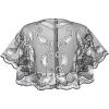 imageSWEETV Womens 1920s Flapper ShawlSequin Beaded Shawls and Wraps for Evening DressesPartyWeddingFormalHarlem nightBlack Silver