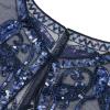 imageSWEETV Womens 1920s Flapper ShawlSequin Beaded Shawls and Wraps for Evening DressesPartyWeddingFormalHarlem nightBlue