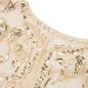 imageSWEETV Womens 1920s Flapper ShawlSequin Beaded Shawls and Wraps for Evening DressesPartyWeddingFormalHarlem nightChampagne