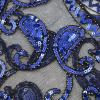 imageSWEETV Womens 1920s Flapper ShawlSequin Beaded Shawls and Wraps for Evening DressesPartyWeddingFormalHarlem nightDark Blue