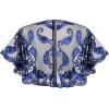 imageSWEETV Womens 1920s Flapper ShawlSequin Beaded Shawls and Wraps for Evening DressesPartyWeddingFormalHarlem nightDark Blue