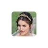 imageSWEETV Silver Tiara Crown for WomenPrincess Tiaras for GirlsCrystal Retro Hair Accessories for Wedding Birthday Prom Pageant QuinceaneraGold