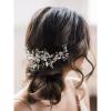 imageSWEETV Wedding Hair Clip Comb Handmade Bridal Hair Accessories for Women Wedding Hair pieceSilver2Silver