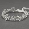 imageSWEETV Bridal Headpiece for Wedding Silver Crystal Bridal Hair Accessories for Wedding Headband for Women Hair Pieces