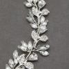 imageSWEETV Bridal Headpiece for Wedding Silver Crystal Bridal Hair Accessories for Wedding Headband for Women Hair Pieces