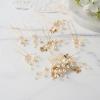 imageSWEETV Bridal Wedding Hair Accessories Set of 7 Pearl Wedding Hair Comb Rhinestone HairPins Leaf HairPieces Elegant Bridal Headpieces Accessories for Brides Bridesmaids Women GirlsSetA