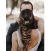 imageSWEETV Bridal Wedding Hair Accessories Set of 7 Pearl Wedding Hair Comb Rhinestone HairPins Leaf HairPieces Elegant Bridal Headpieces Accessories for Brides Bridesmaids Women GirlsSetA