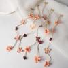 imageSWEETV Flower Bridal Hair Comb Rustic Wedding Hair Vine Headband Boho Wreath Tassel Hoop Floral Headpiece Party Photos Costume Crown Cosplay AccessoriesStyleA