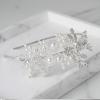 imageSWEETV Handmade Pearl Wedding Headbands for Women Silver Rhinestone Hair Band Bridal Headpieces for Bride Hair Jewelry Accessories