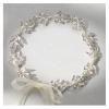 imageSWEETV Leaf Wedding Headpieces for Bride Flower Girl Gold Bridal Headband with Rhinestones Women Handmade Hair AccessoriesSilver