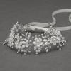 imageSWEETV Silver Bridal Headpiece for Wedding Crystal Bridal Headband Wedding Hair Accessories for Women Girl Hair VineSilver