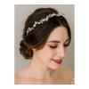 imageSWEETV Rhinestones Bridal Headband Silver Crystal Wedding Headpieces for Brides Hair Pieces for Bridesmaid Flower Girl Hair Accessories
