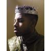 imageSWEETV King Crown for Men  Royal Mens Crown Prince Tiara for Wedding Birthday Prom Party Halloween Decorations AlexanderAntique Silver