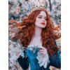 imageSWEETV Royal Queen Crown Wedding Tiara for Bride Rhinestone Tiaras and Crowns for Women Costume Headpiece for Birthday Cosplay Party CelebrationBlack1Royal Blue