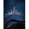 imageSWEETV Tairas and Crowns Queen Crown 5SilverBlue