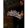 imageSWEETV Tarot Tiara Crown Queen Crowns for Women Princess Tiara Diadem for Halloween Costume Cosplay PartyThe Moon