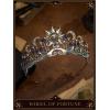 imageSWEETV Tarot Tiara Crown Queen Crowns for Women Princess Tiara Diadem for Halloween Costume Cosplay PartyX Wheel of Fortune