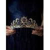 imageSWEETV Tarot Tiara Crown Queen Crowns for Women Princess Tiara Diadem for Halloween Costume Cosplay PartyX Wheel of Fortune