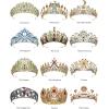 imageSWEETV Tarot Tiara Crown Queen Crowns for Women Princess Tiara Diadem for Halloween Costume Cosplay PartyX Wheel of Fortune